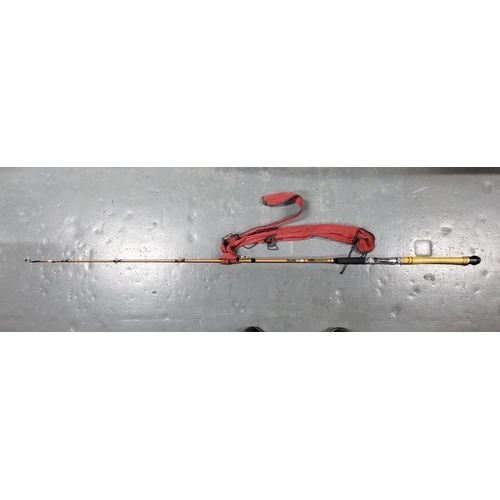 459 - ABU Pacific 6' zoom boat rod with rod bag