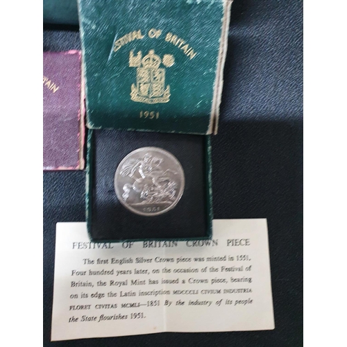 514 - Metal cash tin with key containing mainly British commemorative coins including a £5 example, 2 boxe... 