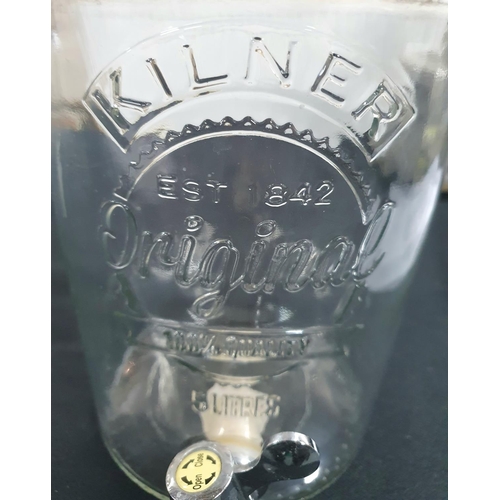 517 - Kilner glass drinks dispenser