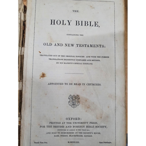 King James 1862 Holy bible containing the old & new testaments
