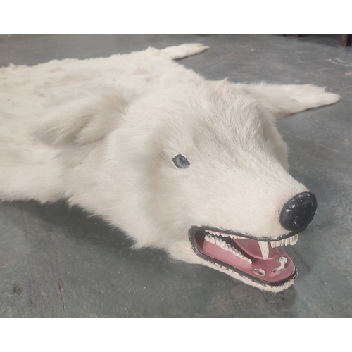 339 - A large Polar Bear rug, 190 x 170cm