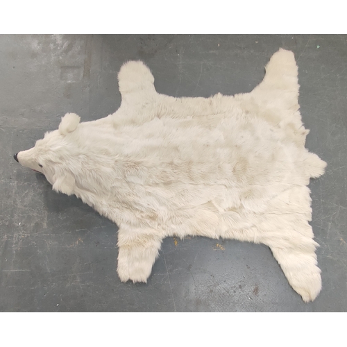 339 - A large Polar Bear rug, 190 x 170cm