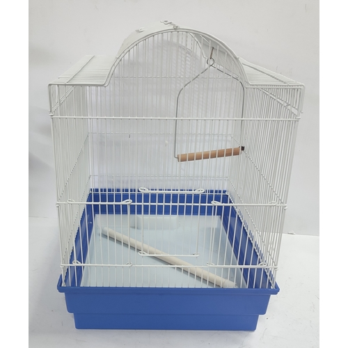 392 - Bird cage with floor stand