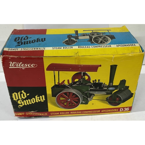 120A - Wilesco D36 Old Smokey Mamod Stream roller