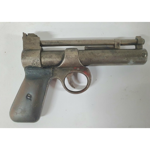 35 - Early Webley 'Junior' .177 over loader Air Pistol,

Please note - you must be at least 18 years old ... 