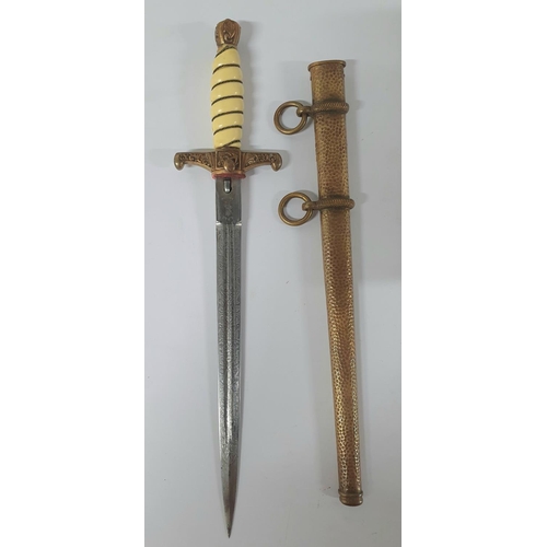 41 - ULTRA RARE, circa 1938 Naval Assault dagger - this dagger is an alternative pattern to the 1938 nava... 