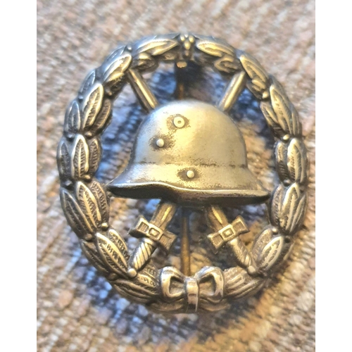 10 - WW1 German wound badge (open back)