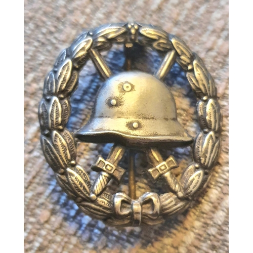 10 - WW1 German wound badge (open back)