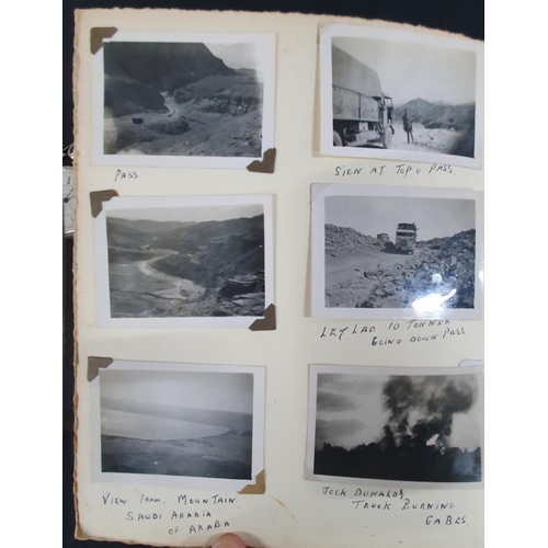 27 - Personal photo album taken by Private W Ward 228848 with his Kodak Brownie, Baby Special across Nort... 