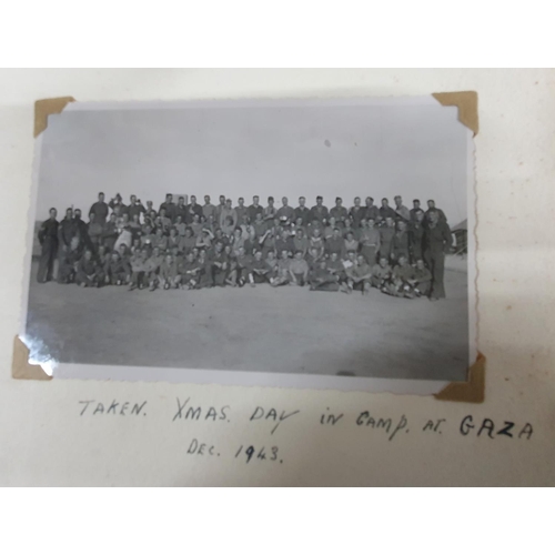 27 - Personal photo album taken by Private W Ward 228848 with his Kodak Brownie, Baby Special across Nort... 