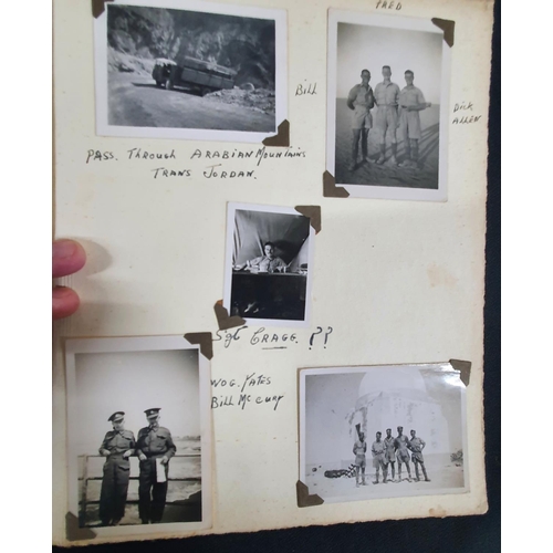 27 - Personal photo album taken by Private W Ward 228848 with his Kodak Brownie, Baby Special across Nort... 