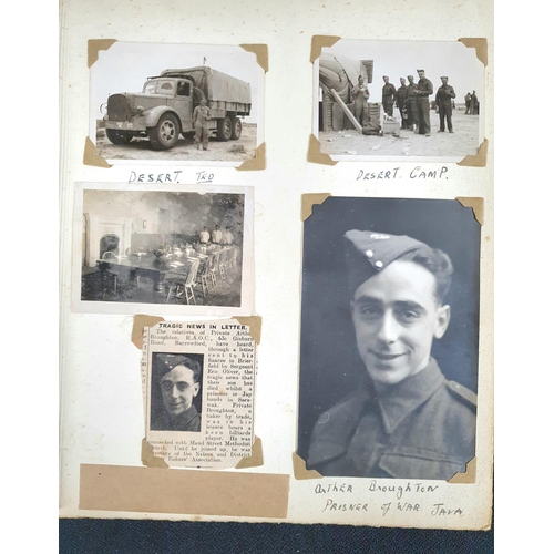 27 - Personal photo album taken by Private W Ward 228848 with his Kodak Brownie, Baby Special across Nort... 