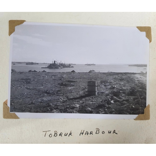 27 - Personal photo album taken by Private W Ward 228848 with his Kodak Brownie, Baby Special across Nort... 