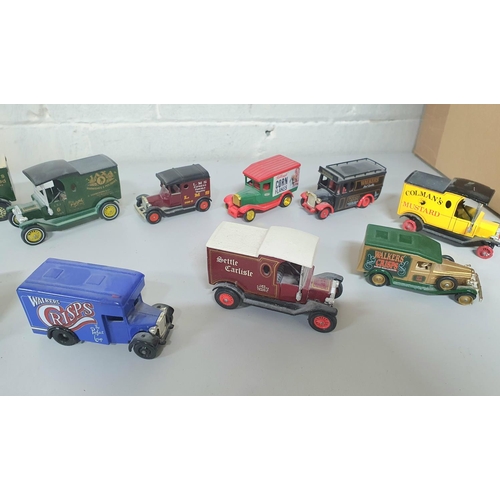 77 - Quantity of die cast vehicles including Lledo, Matchbox etc (Qty),

Tub not included