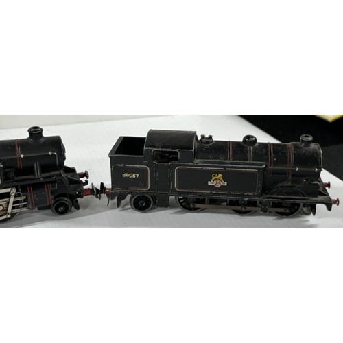 103 - 3 British railways Dublo Hornby locomtoive with numbers 69567, 80054