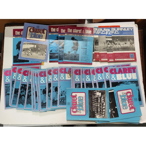 353 - Collection of various 60s/70s burnley football programmes (Qty)