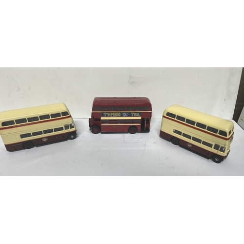 148 - Selection of modern buses by Corgi and Solido.
To include Corgi No 40 BC & N Colne Limited to 100
So... 