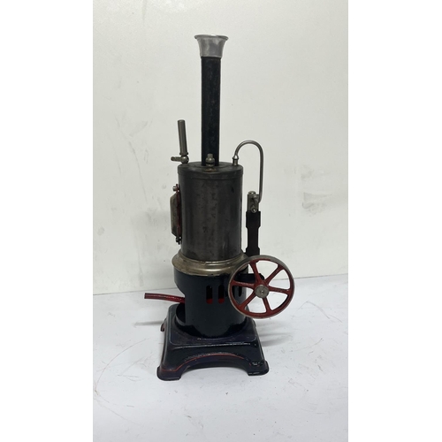 120D - Vintage vertical steam engine possibly Doll . 

29cm high