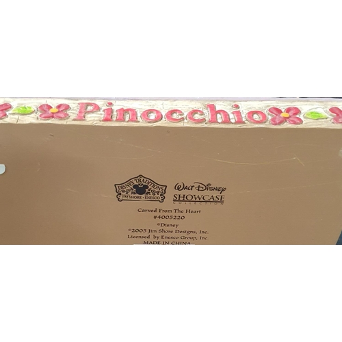 238 - Official 2005 Disney merchandise, Pinocchio group, produced by Jim Shore designs inc