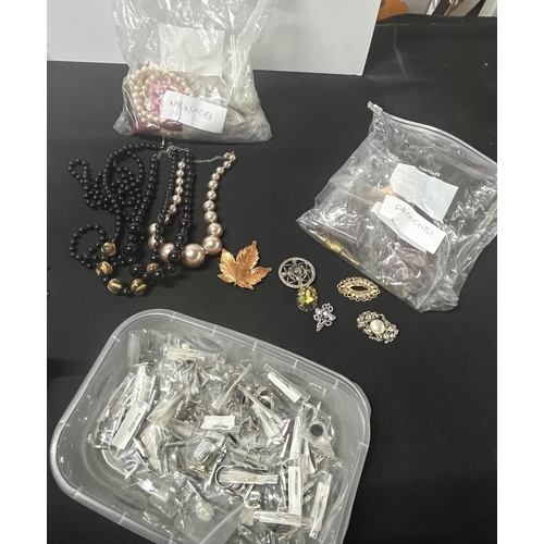 183 - Large Qty of costume Jewellery  including bracelets , earrings , necklaces etc