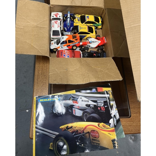 269 - Scalextric set with cars and tracks