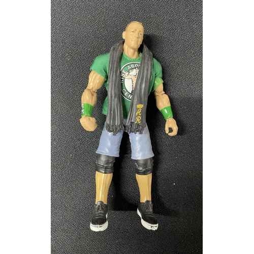 358 - Seventeen WWE action figures - Elite, NXT, Smackdown and Raw figures including The Rock, John Cena, ... 