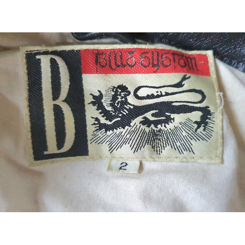 289 - Queen Production Ltd., London, Blue System, Official 1990's Queen limited edition, bikers leather ja... 