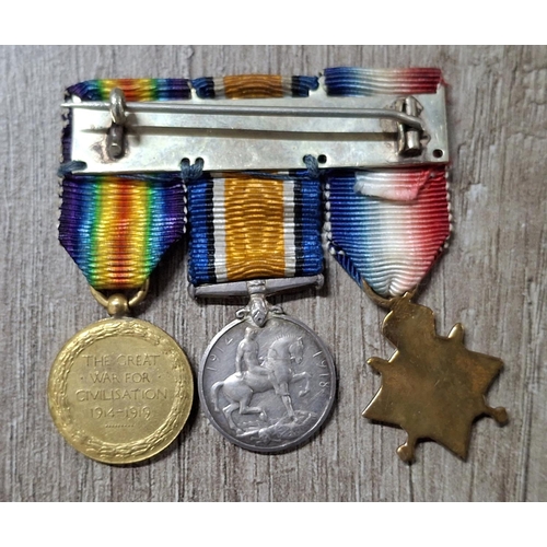 47 - Set of 3 WWI miniature medal set