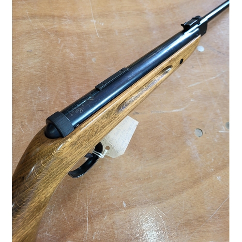 107 - Diana Model 25 .177 cal air rifle, serial No 51108 dated feb 1961 and serviced in sep 2022