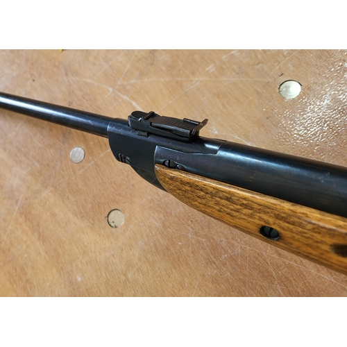 107 - Diana Model 25 .177 cal air rifle, serial No 51108 dated feb 1961 and serviced in sep 2022