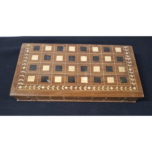 111 - Fine quality traveling chess set