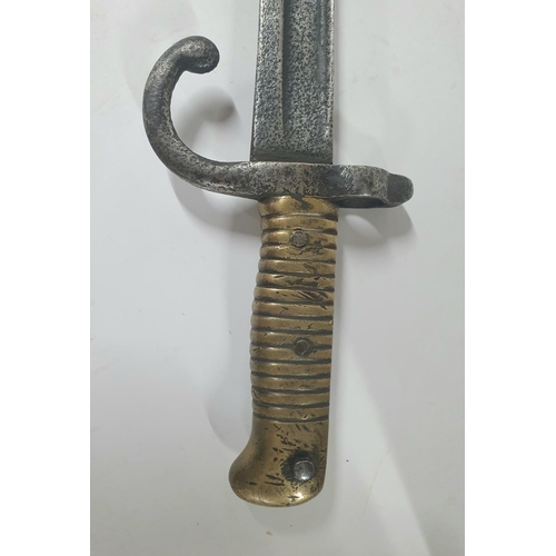 127 - Antique French chassepot bayonet