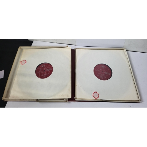 211 - Beethoven binder containing Beethoven records