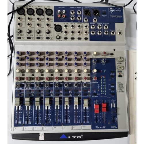 290 - LTO AMX-180 18-channel mixing console with digital effects