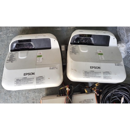 292 - Two Epson projectors and another (3)