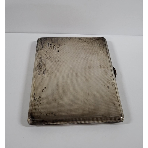 8 - 1947 hallmarked Sheffield silver cigarette case

193 grams