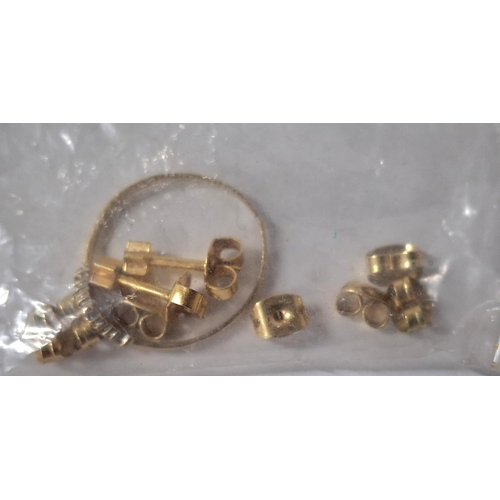 40 - Quantity of good quality costume jewellery together with 2.3 grams of 9ct scrap gold ring and earrin... 