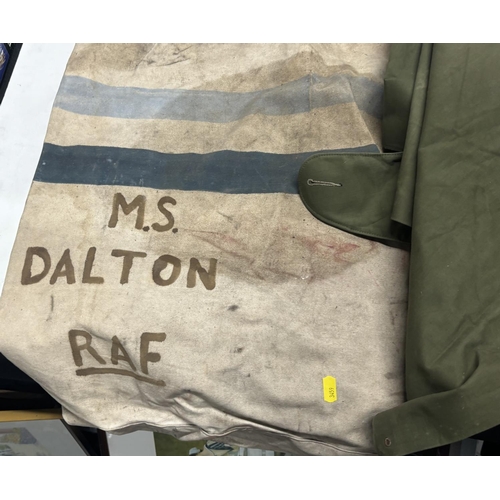 56 - RAF, M.S Doulton bag with jump suit