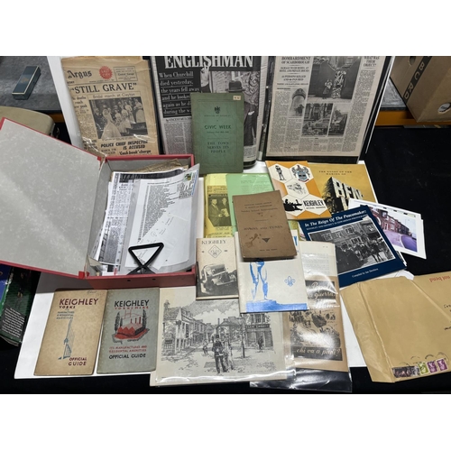 58 - Large collection of ephemera including 1910 tunes books and others