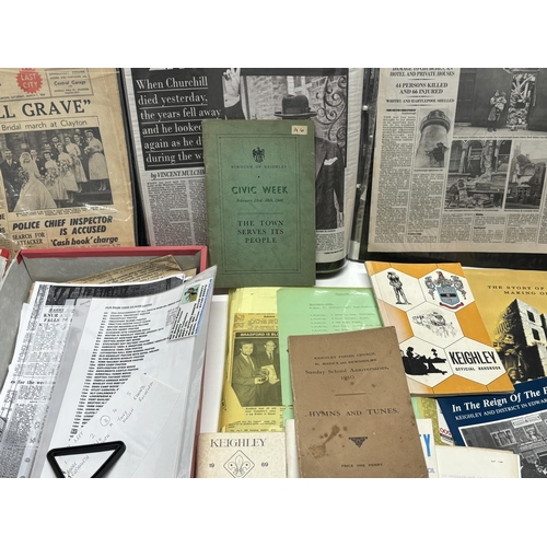 58 - Large collection of ephemera including 1910 tunes books and others