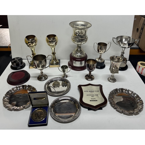 60 - Large collection of trophies