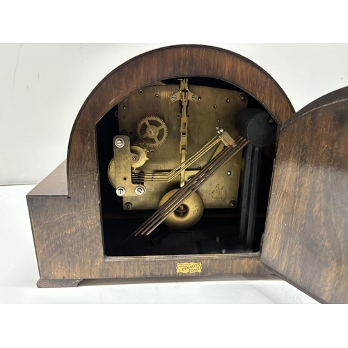 103 - Anvil mantel clock, J.Emmott Earby