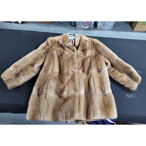 152 - Ladies fur coat 