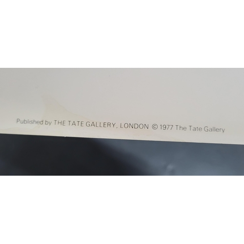 158 - 1977 Exhibition poster Tate gallery London of David hockney's 