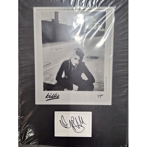 214 - Various Music autographs [matted] - 5 x Music autographs, each matted with 10x8 photograph; Jarvis C... 