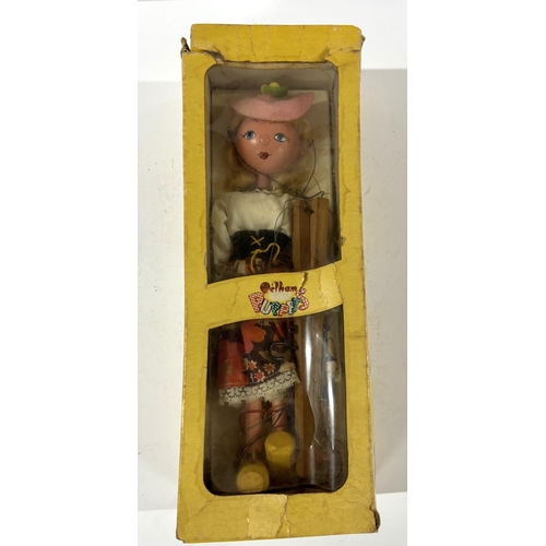 257 - Boxed Pelham puppet with original instructions