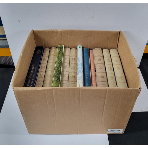 363 - Box of Folio society books including the Rubaiyat of Omar Khayyam and Jane Austin (Qty)