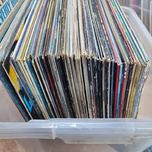 345 - Large collection of various LP Albums, mainly 80's etc. (Qty)