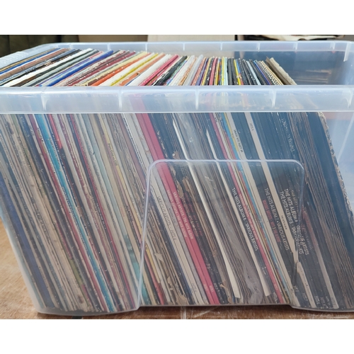 345 - Large collection of various LP Albums, mainly 80's etc. (Qty)