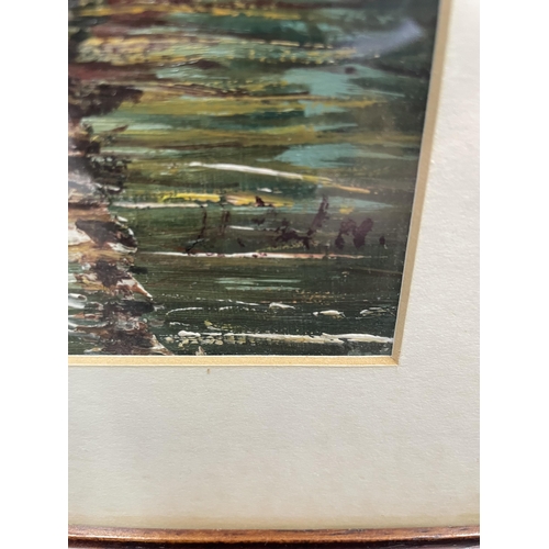 138 - Late 19thC English school oil painting of a country landscape in original gilt frame together with a... 